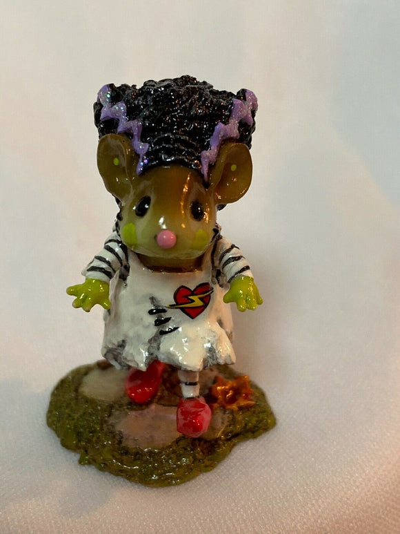 Wee Forest Folk M-440 Special Color Bride of Frankenmouster with Heart