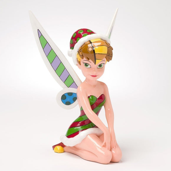 DISNEY BY BRITTO CHRISTMAS TINKERBELL FIGURINE