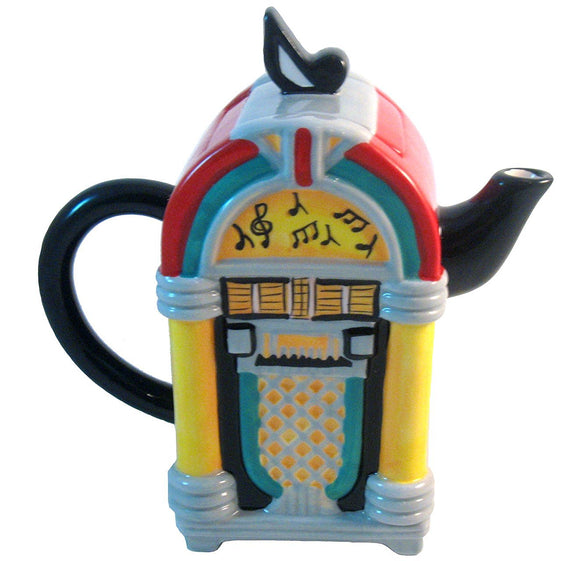 Retro Ceramic Juke Box Teapot