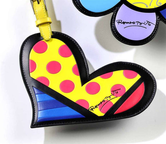 Romero Britto Luggage/Backpack tags