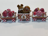 Wee Forest Folk Special Color Mouse Expo Complete Peppermint Train