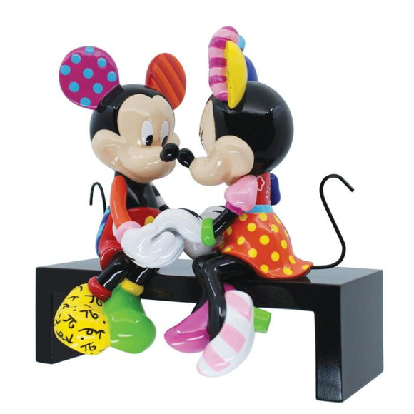 Romero Britto Britto by Disney Mickey and Minnie Love