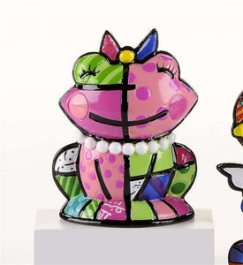 ROMERO BRITTO MINI 2ND EDITION PINK LADY FROG