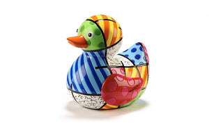 Romero Britto Limited Edition Duck Figurine- Joy