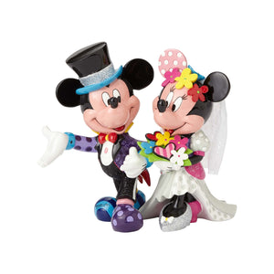 Disney By Britto Mickey & Minnie Wedding