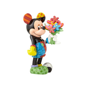 Disney By Britto Mickey Mouse with Flowers