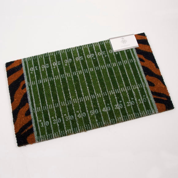 **NEW**Auburn University Door Mat W/Football Field & Tiger Stripes
