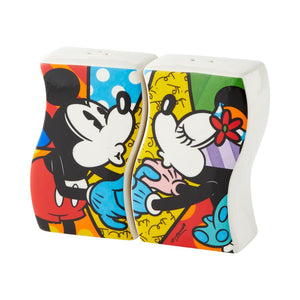 Romero Britto Disney Mickey & Minnie Mouse Salt & Pepper Shakers