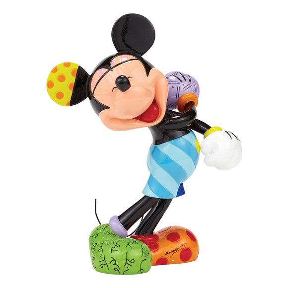 DISNEY BY BRITTO LAUGHING MICKEY MOUSE FIGURINE