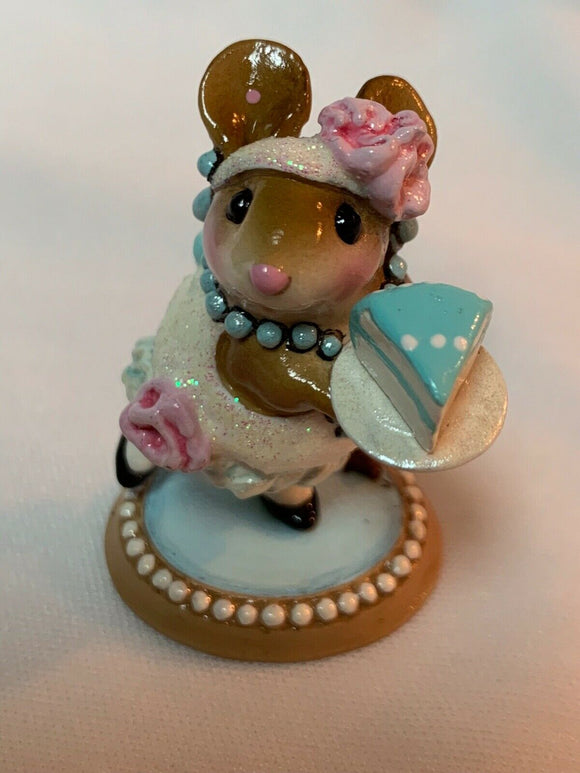 WEE FOREST FOLK SPECIAL COLOR ANNETTE'S 100th BIRTHDAY CREME ZELDA RETIRED COLOR