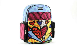Romero Britto "A New Day" Heart Backpack