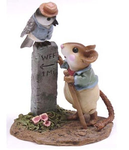 WEE FOREST FOLK LIMITED EDITION LTD-7 THE MILESTONE MOUSE