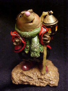 Wee Forest Folk Special Color Christmas Mr. Mole