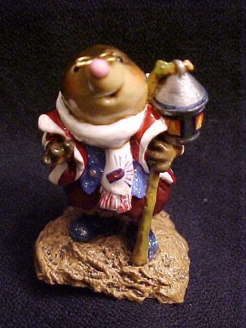 Wee Forest Folk Special Color Firecraker R/W/B Mr. Mole