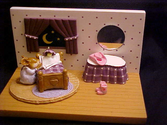 Wee Forest Folk Special Color Lavender Night Prayer With Display