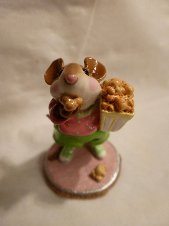 Wee Forest Folk Special Color Pink/Green Mousey's Matinee