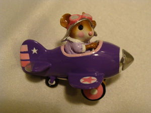 Wee Forest Folk Special Color Purple Pedal Plane