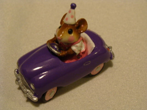 Wee Forest Folk Special Color Purple Pedal Pusher Car