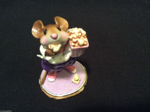 Wee Forest Folk Special Color Purple & Pink Mousey's Matinee