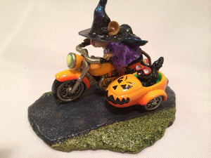 Wee Forest Folk Special Color Spooky Speeder With Pumpkin Face