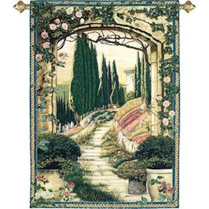 SOUTH OF FRANCE GRANDE' TAPESTRY WALL HANGING