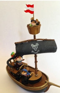 WEE FOREST FOLK SPECIAL COLOR FINDING TREASURES PIRATE SHIP