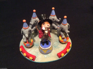 WEE FOREST FOLK SPECIAL COLOR TRUMPETER OF THE ELEPHANTS THE RINGMASTER MOUSE