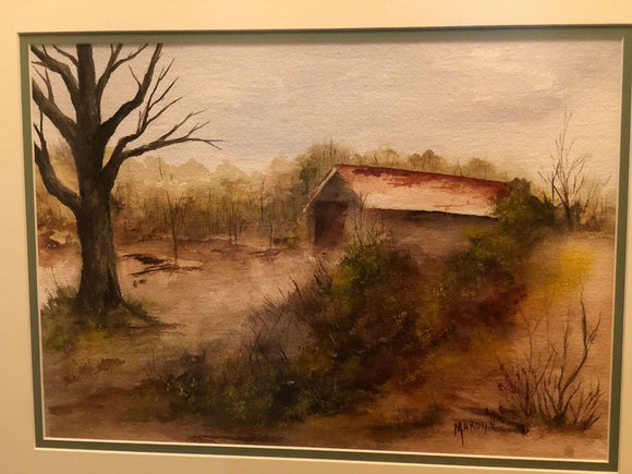 Limited Edition Numbered Painting Print “Abandoned Barn”