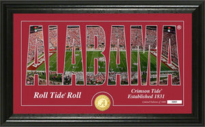 University of Alabama "Silhouette" Bronze Coin Photo Mint