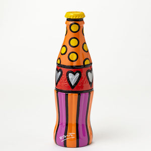 Romero Britto Coke Bottle With Yellow Cap