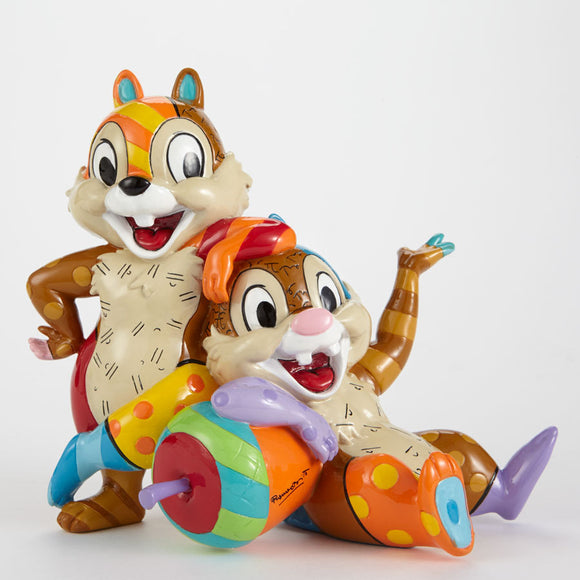 DISNEY BY BRITTO CHIP AND DALE FIGURINE