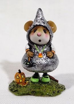 Wee Forest Folk Special Embellished Sweet Treater With Candy Corn Necklace