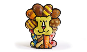 ROMERO BRITTO 3-DIMENSIONAL LION FIGURINE