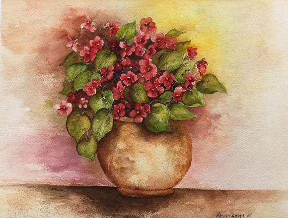 Limited Edition Numbered Painting Print “Hydrangeas”