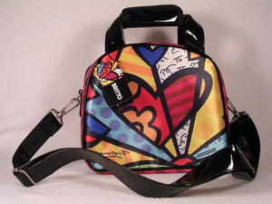 Romero Britto Hearts Insulated Lunch Bag w/ Signature