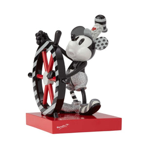 Romero Britto Disney New Steamboat Willie Mickey Mouse Figurine