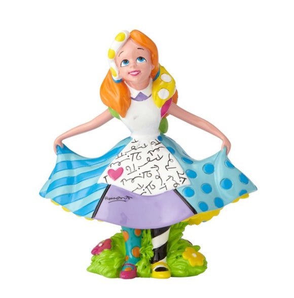 Romero Britto Disney Mini/Miniature Alice from Alice In Wonderland Figurine