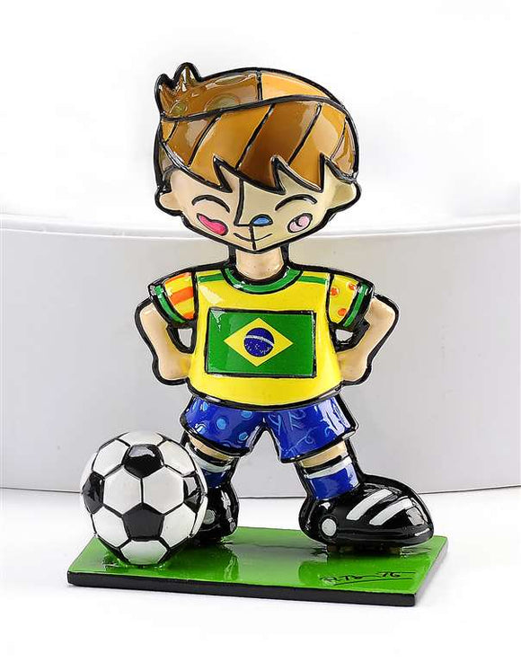 BRITTO WORLD CUP SOCCER PLAYER MINI- BRAZIL