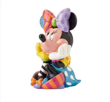 Disney By Britto Limited Edition Minnie Mouse Sitting Statue Figurine