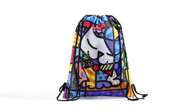  BRITTO Romero Reversible Beach & Pool Tote Bag, 17x15,  Colorful Artwork Pattern, Live Love Laugh (Words) : Clothing, Shoes &  Jewelry