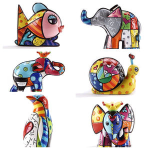 ROMERO BRITTO NEW MINI/MINIATURE SET OF 6