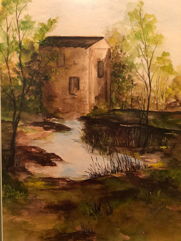 Limited Edition Numbered Painting Print “The Old Mill”